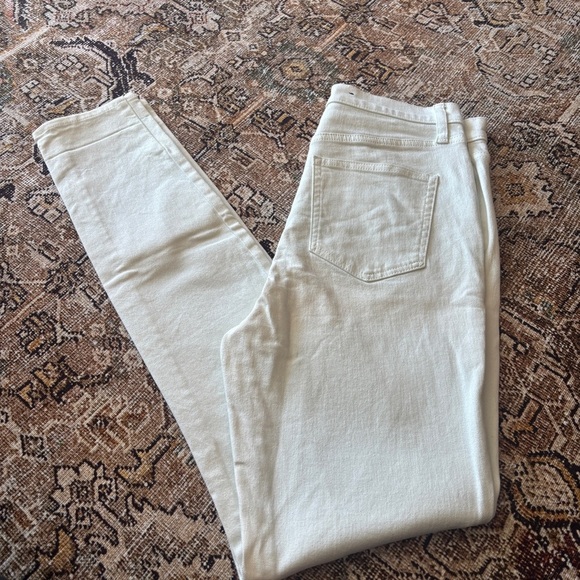 Gap Classic Cream Women's Jeans True Skinny Sky High Size 30 - Picture 3 of 6